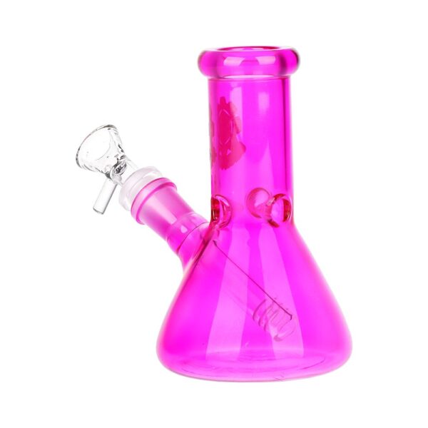 SeshGear Shorty Beaker Color Glass Water Pipe | 5.75" | 14mm F - Image 5