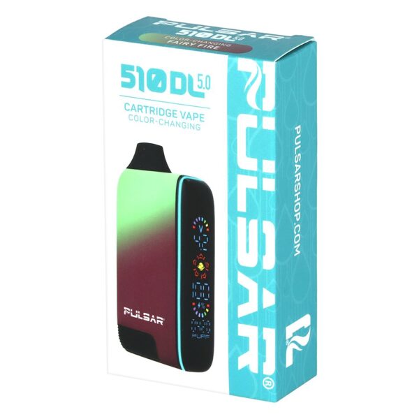 Pulsar 510 DL 5.0 Precision Voltage Control LCD Screen Vape Bar | Thermo Series | 1000mAh - Image 26