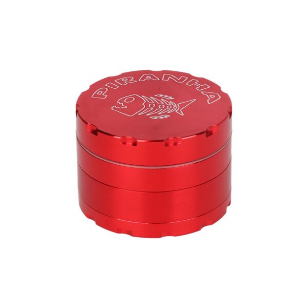 Piranha RETRO Aluminum Grinder | 4pc | 2.5" - Image 4