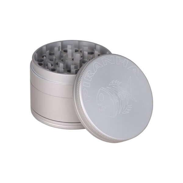 Piranha RETRO Aluminum Grinder | 4pc | 2.5" - Image 2
