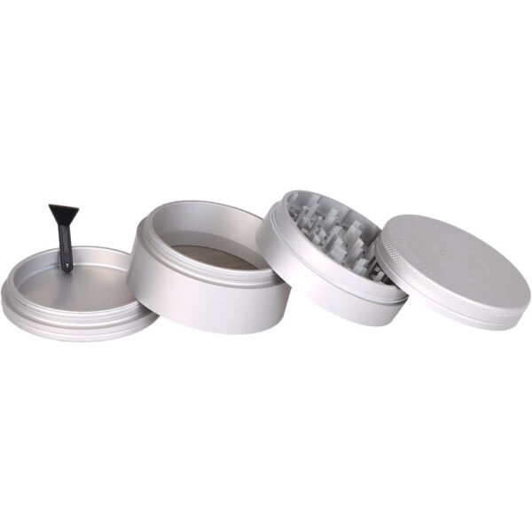 Piranha RETRO Aluminum Grinder | 4pc | 2.5" - Image 5