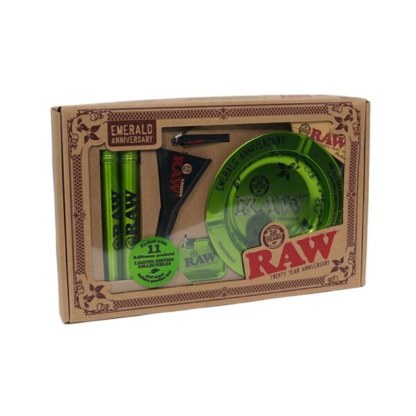RAW 20th Anniversary Emerald Smoker's Kit - Image 2