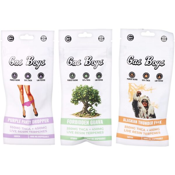 Gas Boys THCA Disposable Vape | 1g | 10ct Display - Image 8