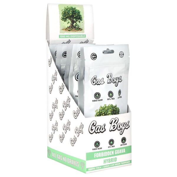 Gas Boys THCA Disposable Vape | 1g | 10ct Display - Image 4