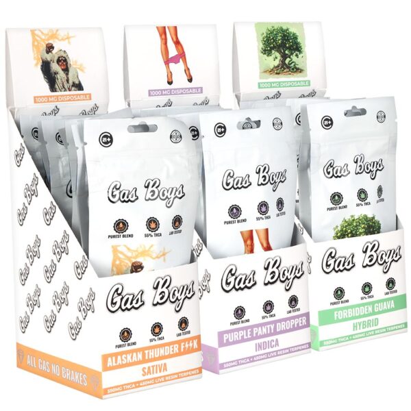 Gas Boys THCA Disposable Vape | 1g | 10ct Display