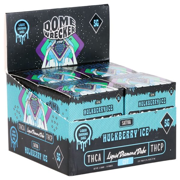 Dome Wrecker THCA THCP Liquid Diamond Dabs | 5g | 8ct Display - Image 2