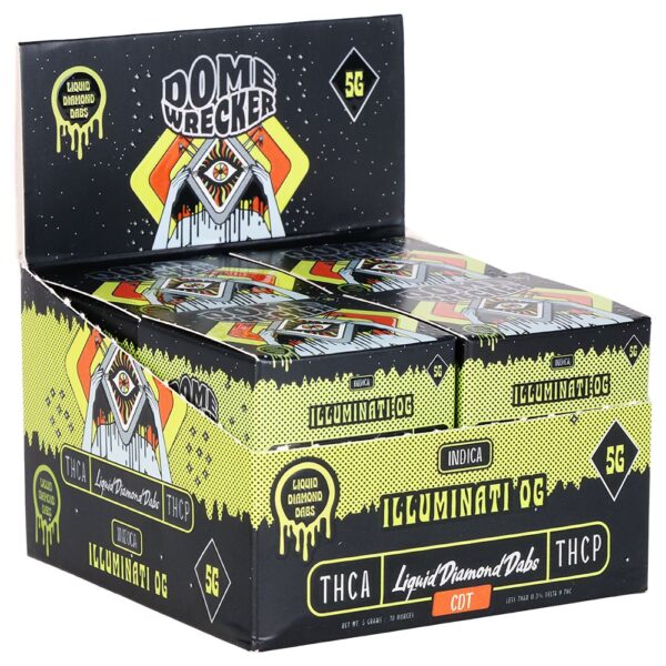 Dome Wrecker THCA THCP Liquid Diamond Dabs | 5g | 8ct Display - Image 3