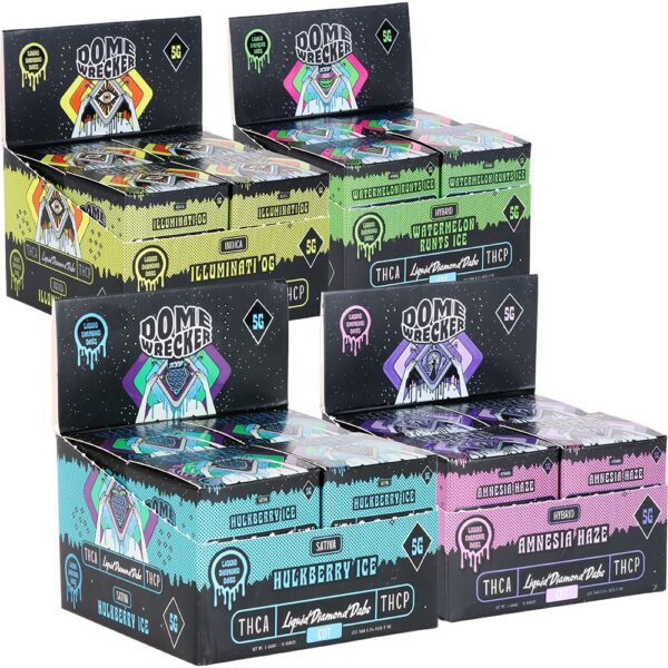Dome Wrecker THCA THCP Liquid Diamond Dabs | 5g | 8ct Display - Image 5