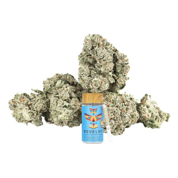 Revelry Premium Indoor THCA Pre-Rolls | 0.5g | 7pc Pack - Image 9