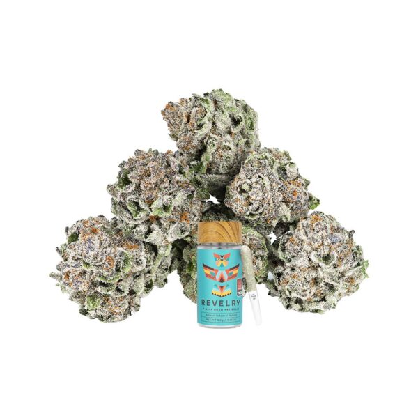 Revelry Premium Indoor THCA Pre-Rolls | 0.5g | 7pc Pack - Image 13
