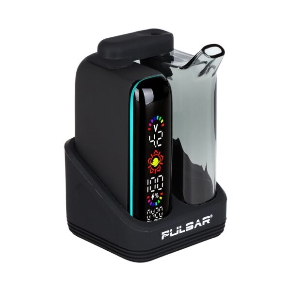 Pulsar DL 5.0 Bubbler Dab Kit with Wax Atomizer - 1000mAh / Black - Image 2