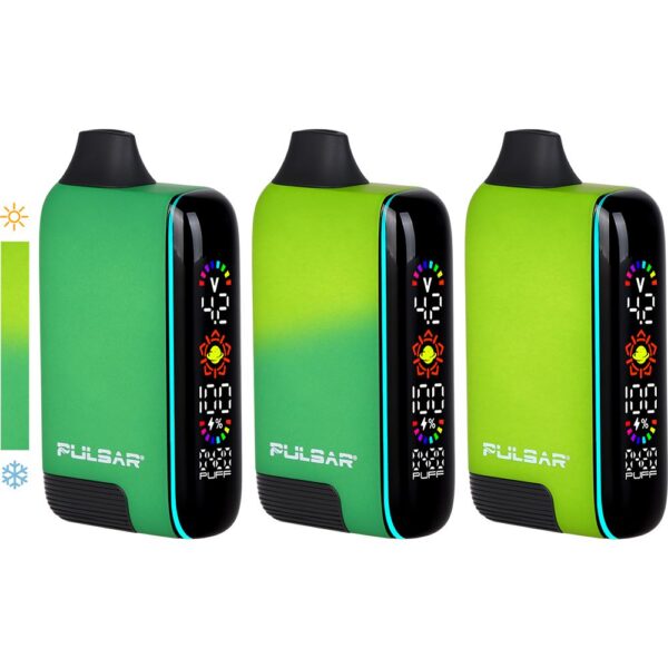 Pulsar 510 DL 5.0 Precision Voltage Control LCD Screen Vape Bar | Thermo Series | 1000mAh - Image 3
