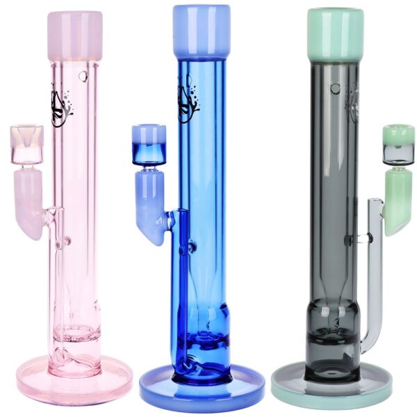 Pulsar Transporter Kicked Straight Tube Glass Water Pipe | 14" | 14mm F - Image 4