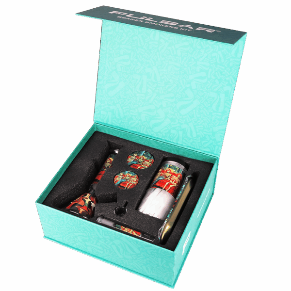 Pulsar Design Series Beaker Water Pipe Smoker's Kit | 7.75" - Image 24