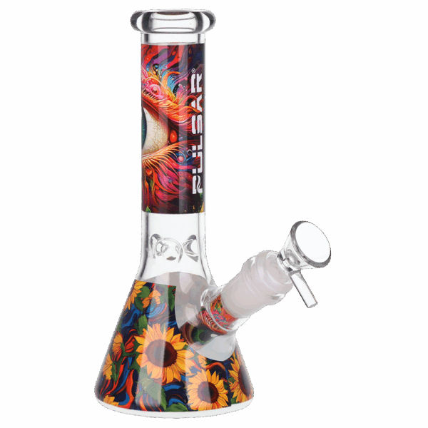 Pulsar Design Series Beaker Water Pipe Smoker's Kit | 7.75" - Image 31