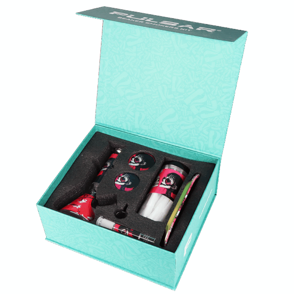 Pulsar Design Series Beaker Water Pipe Smoker's Kit | 7.75" - Image 45
