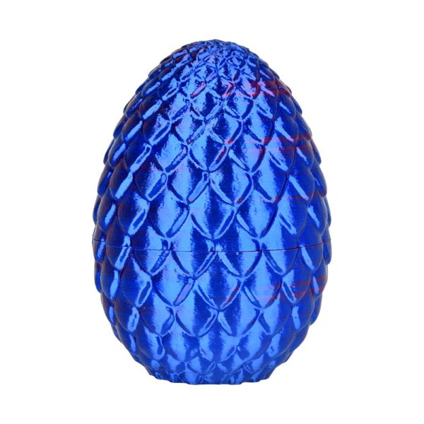 Dragon Egg Surprise 3D Printed Dragon Figurine | 11" - Image 4