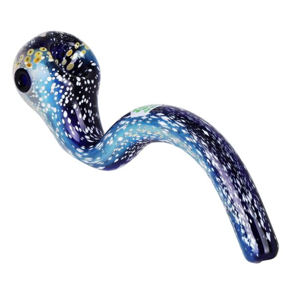 SeshGear Galaxy View Sherlock Glass Hand Pipe - 6" - Image 2