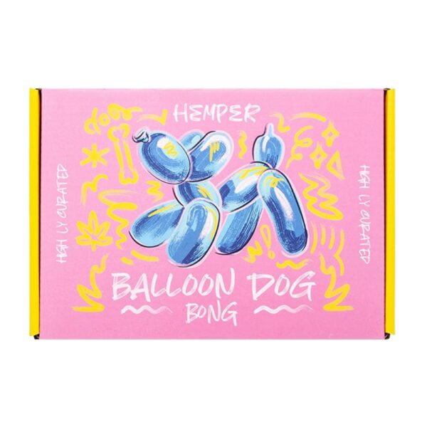 Hemper Balloon Dog Glass Water Pipe - 5.5" / 14mm F - Image 5