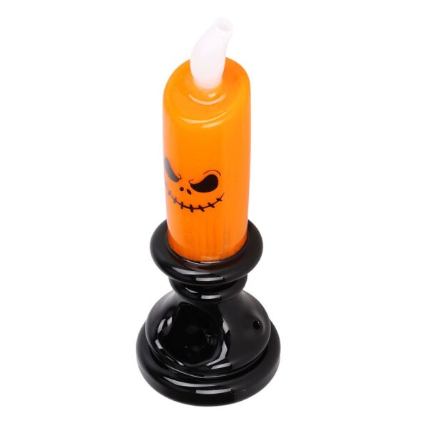 Candle of Discontent Glass Hand Pipe - 6.75" - Image 3