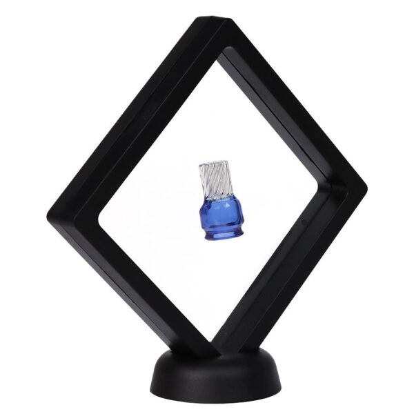 Pulsar Vortex Glass Mouthpiece Attachement for Puffco Pivot w/ Display Stand - Colors Vary - Image 2