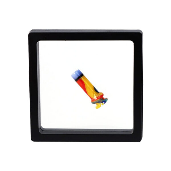 Pulsar Candy Stripe Glass Mouthpiece Attachment for Puffco Pivot w/ Display Stand - Colors Vary - Image 4