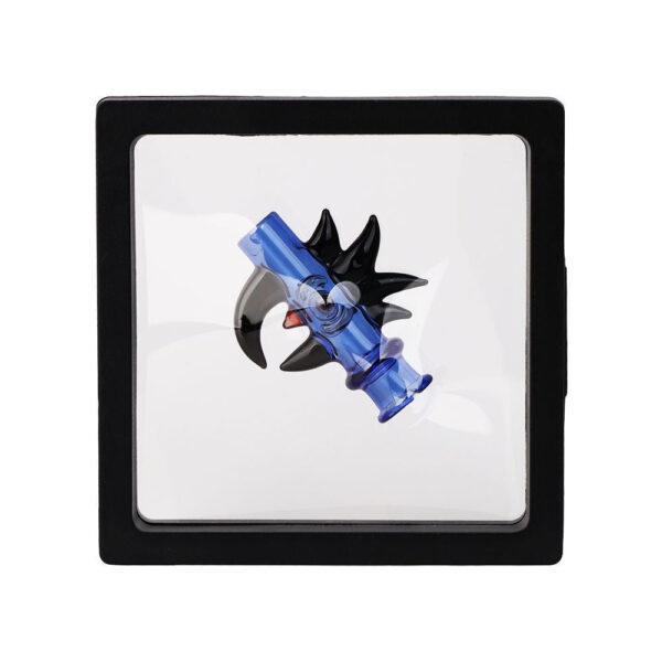 Pulsar Cockatoo Glass Mouthpeice Attachment for Puffco Pivot w/ Display Stand - Colors Vary - Image 4
