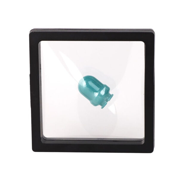 Pulsar Round Tip Glass Mouthpeice Attachment for Puffco Pivot w/ Display Stand - Colors Vary - Image 3