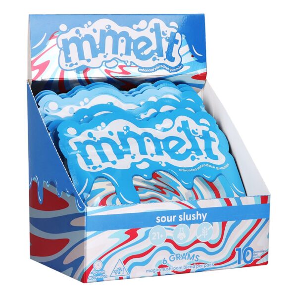 Mmelt Microdose Mushroom Gummies | 6g | 10pc | 6pk Display - Image 4