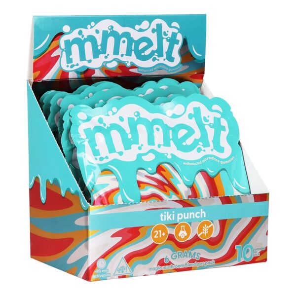 Mmelt Microdose Mushroom Gummies | 6g | 10pc | 6pk Display - Image 5