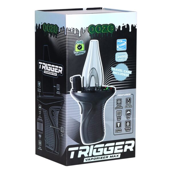 Ooze Trigger Vaporizer Max eRig | 2400mAh / Panther Black - Image 8