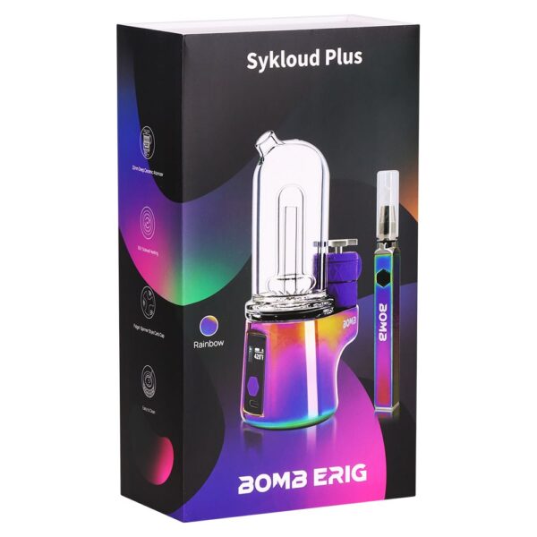 BOMB Sykloud eRig & Hot Knife Bundle - 3500mAh / Rainbow - Image 6