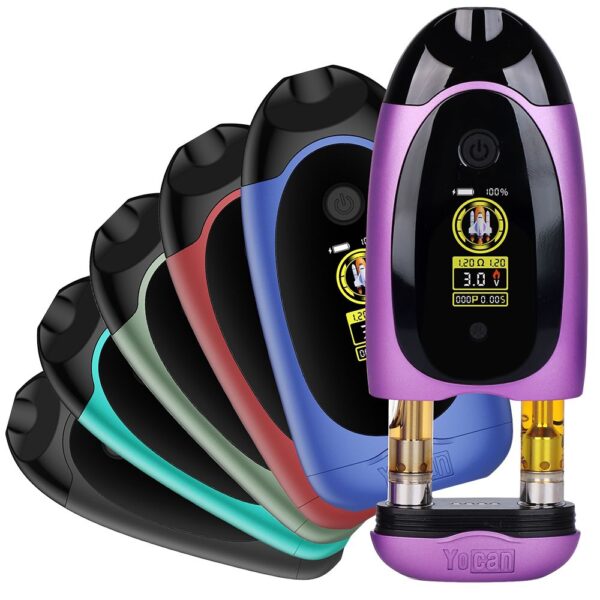 Yocan Dubb Dual Cartridge 510 Vape Battery | 750mAh - Image 7