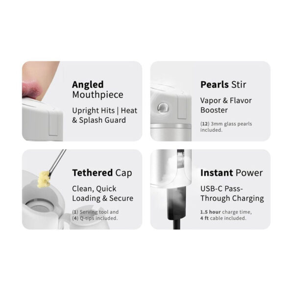Yocan Black Pocket Concentrate Vaporizer | 1400mah - Image 10