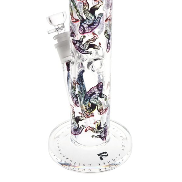 Pulsar Design Series Straight Tube Glass Water Pipe | 12" | 14mm F - Image 4