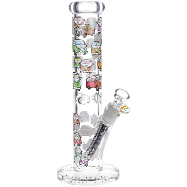 Pulsar Design Series Straight Tube Glass Water Pipe | 12" | 14mm F - Image 14