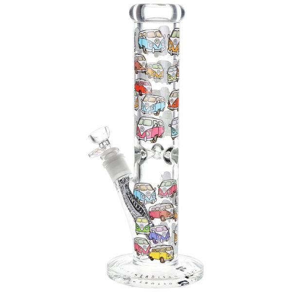Pulsar Design Series Straight Tube Glass Water Pipe | 12" | 14mm F - Image 15
