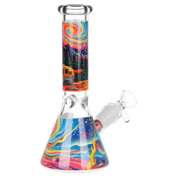 Pulsar Design Series Beaker Water Pipe Smoker's Kit | 7.75" - Image 12