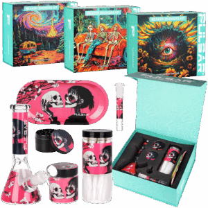 Pulsar Design Series Beaker Water Pipe Smoker's Kit | 7.75"