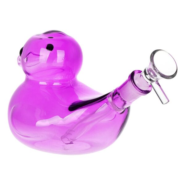 SeshGear Floating Ducky Water Pipe - 5.5" / 14mm F / Colors Vary - Image 2