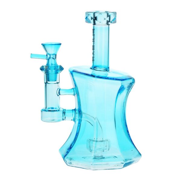Pulsar Drippy Diamonds Glass Water Pipe | 7.5" | 14mm F - Image 5