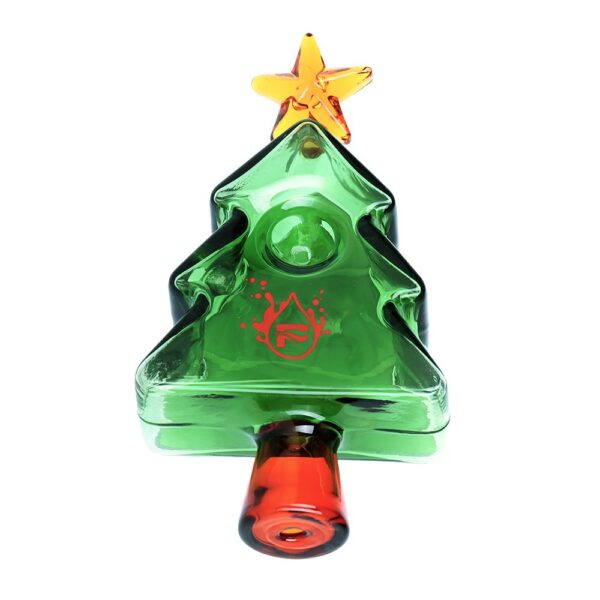 Pulsar Holiday Party Tree Glass Hand Pipe - 5" - Image 2