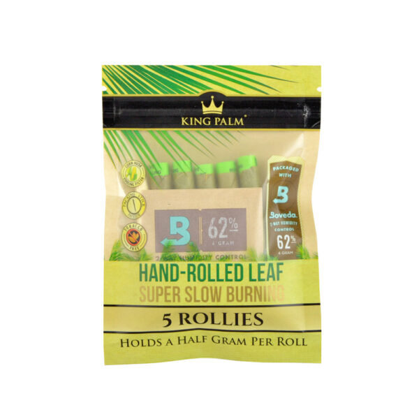 King Palm Wrap Pouches - 5pk / Rollies | 15pc Display