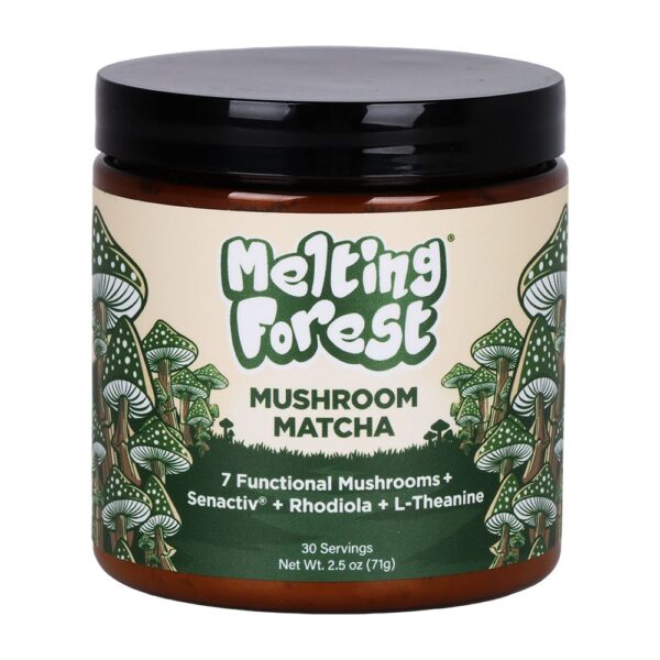 Melting Forest Adaptogenic Mushroom Matcha - 2.5oz Jar