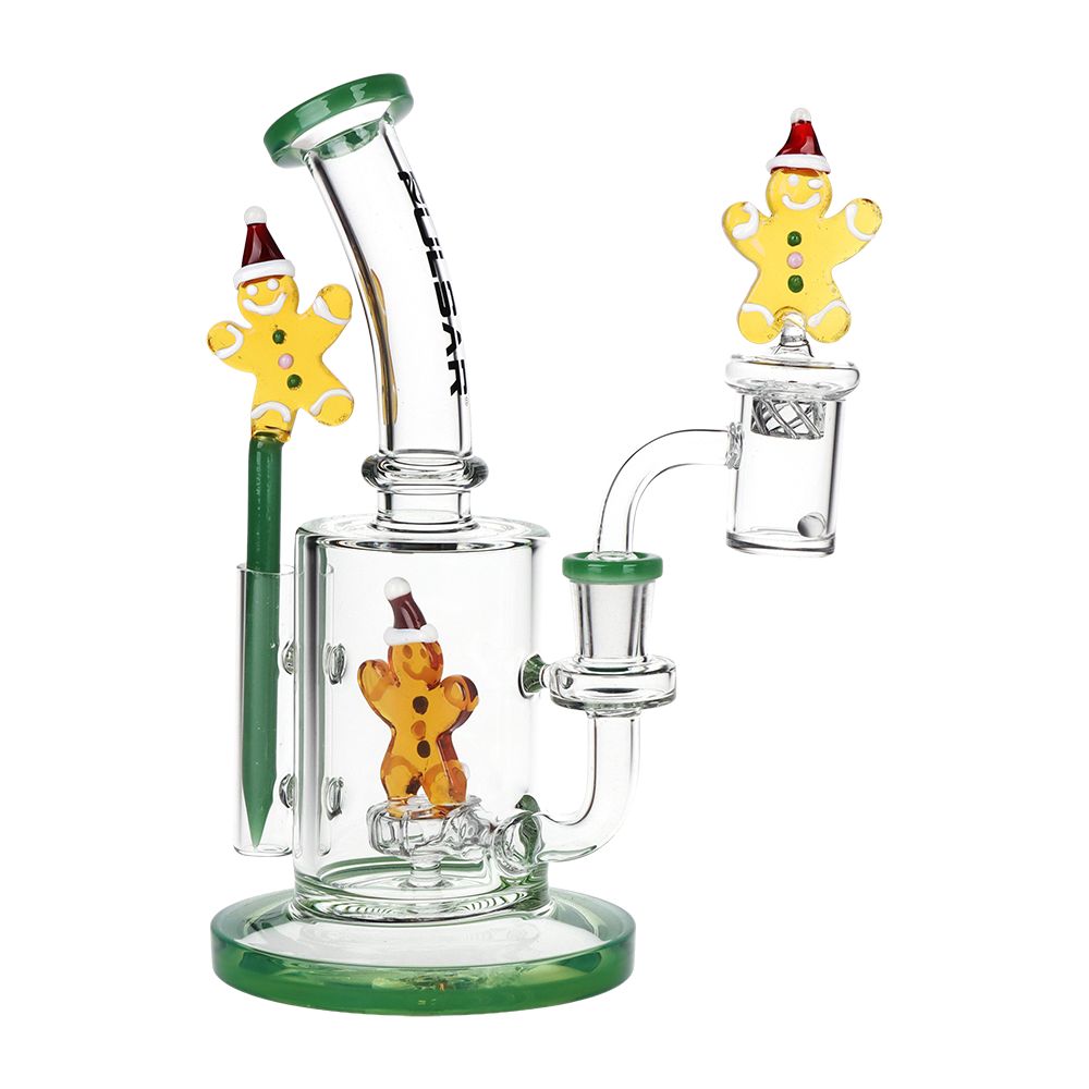 Pulsar Holidaze Series Glass Dab Rig Set | 8.25" | 14mm F - Image 4