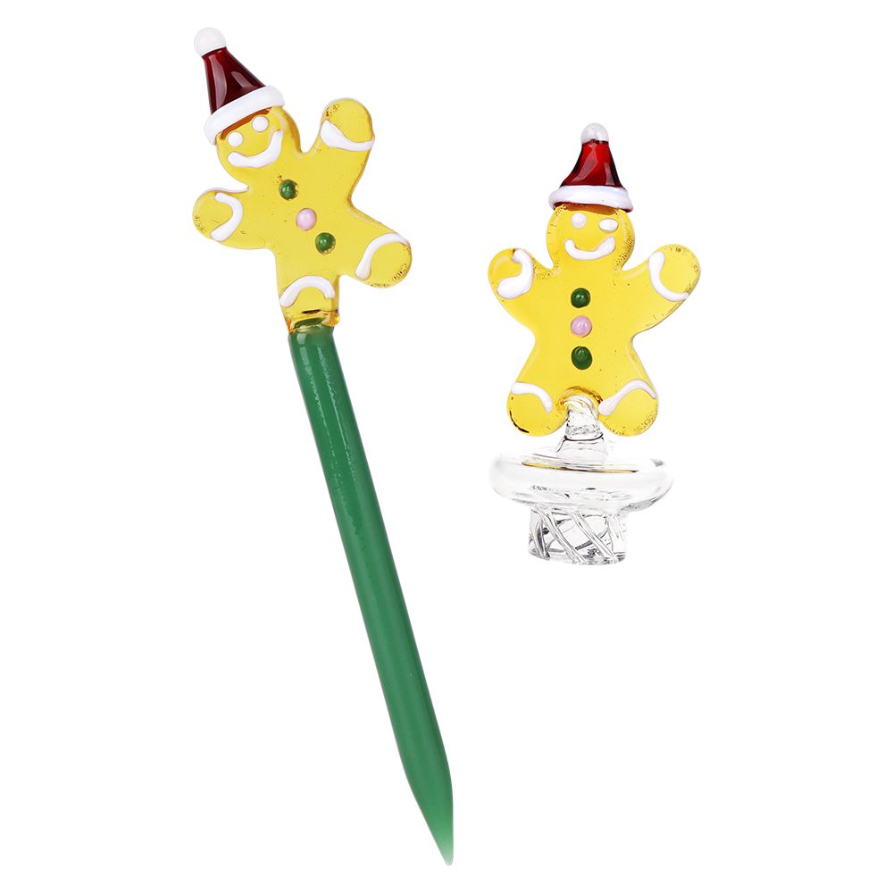 Pulsar Holidaze Series Glass Dab Rig Set | 8.25" | 14mm F - Image 5