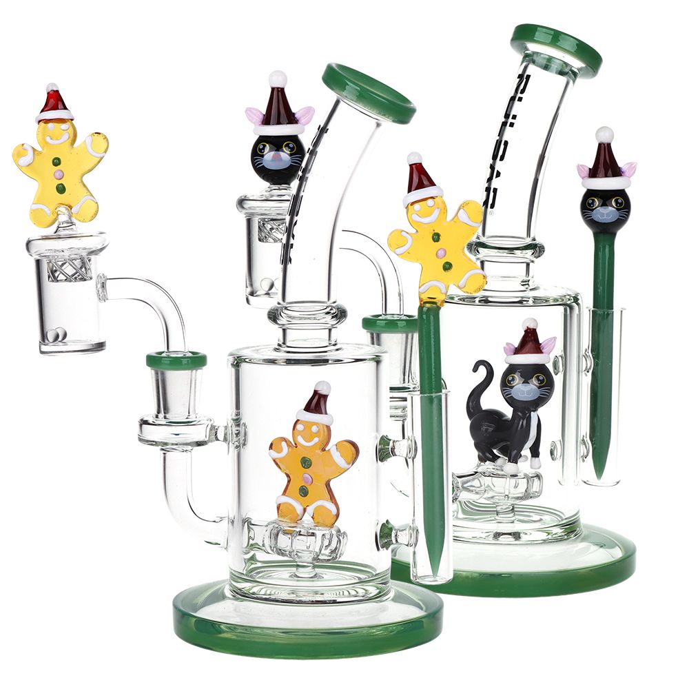 Pulsar Holidaze Series Glass Dab Rig Set | 8.25" | 14mm F - Image 3