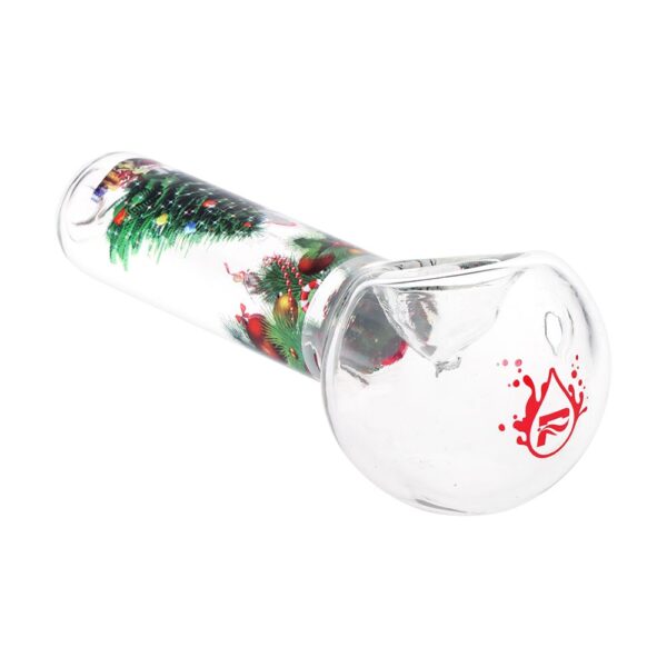Pulsar Ho-Ho-Holiday Glass Smoking Set - 10" / 14mm F - Image 6