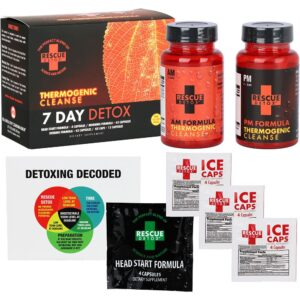 Rescue Detox 7 Day Thermogenic Cleanse Detox Kit