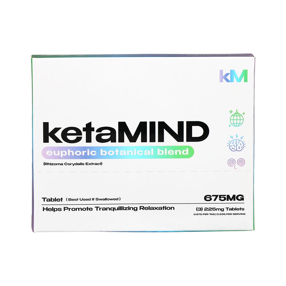 KetaMIND Euphoric Botanical Blend Tablets - 675mg / 3pc | 10ct Display - Image 2